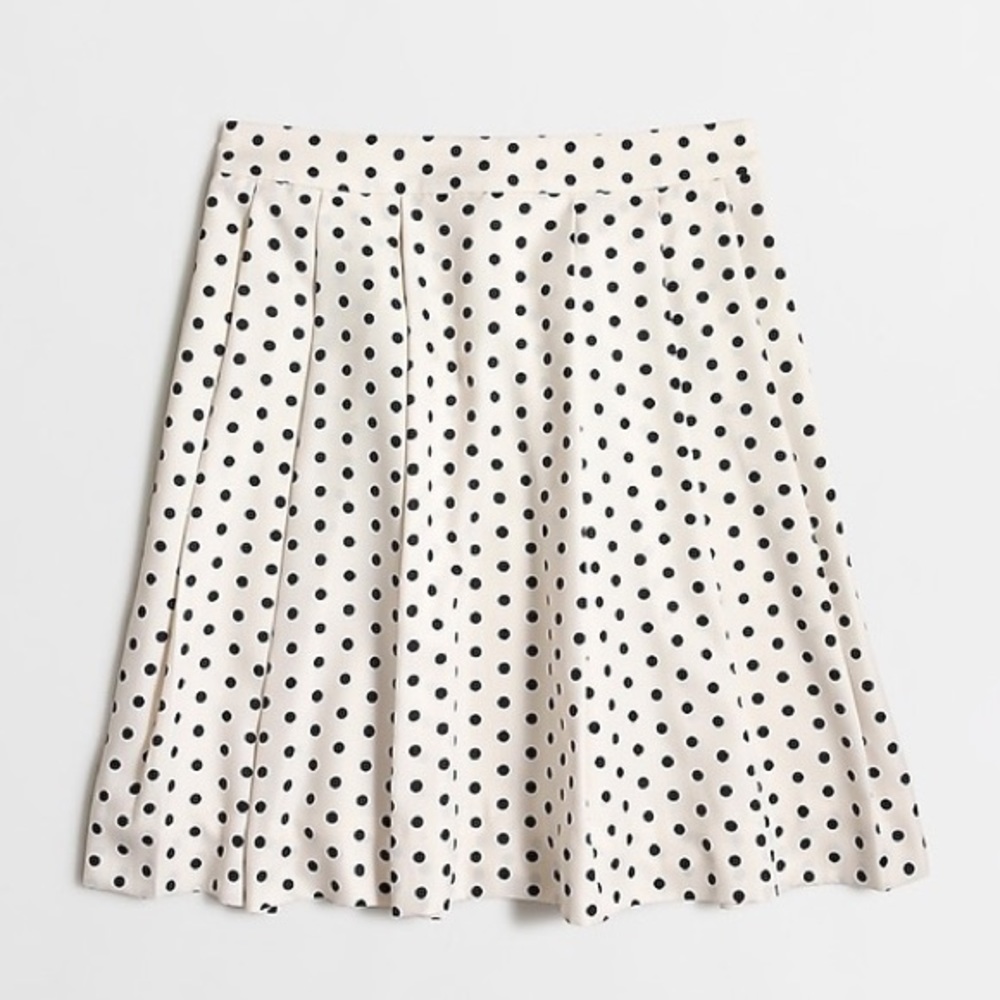 J. Crew Polka Dot Skirt